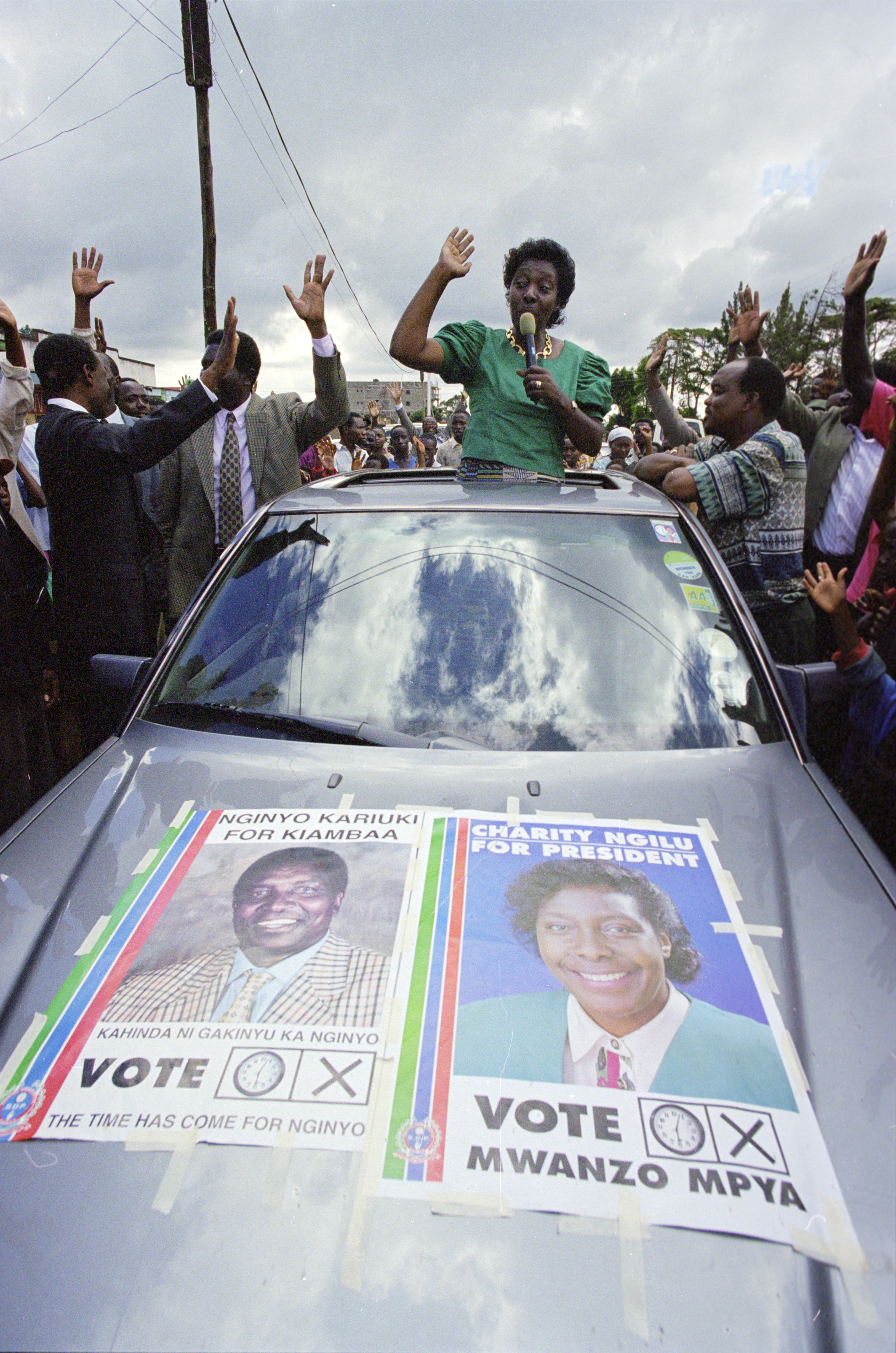 Charity Ngilu, Presidential Candidate Kenya, 1997