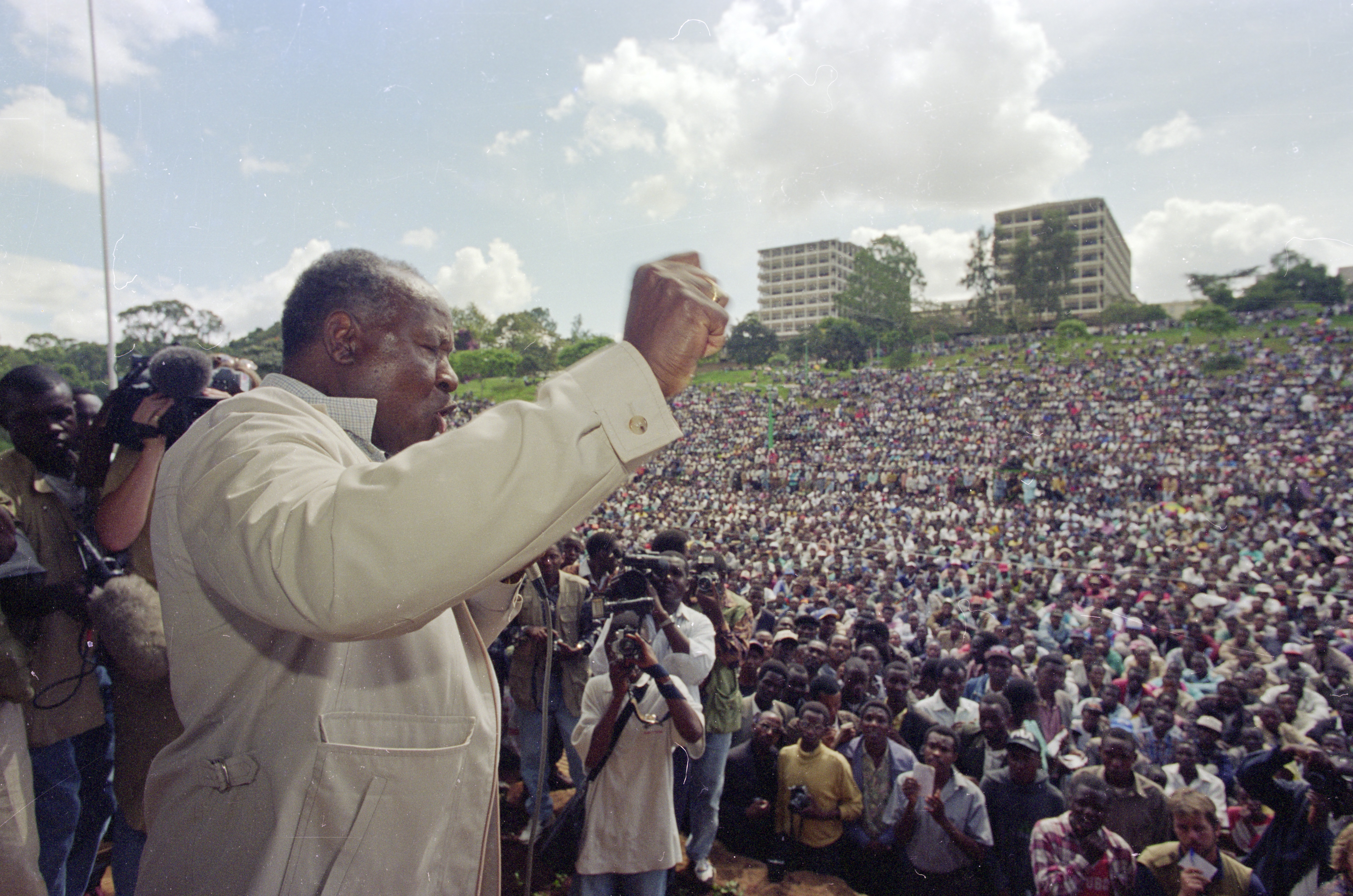 Kenya Multi PartyRally 1997 Kenneth Matiba