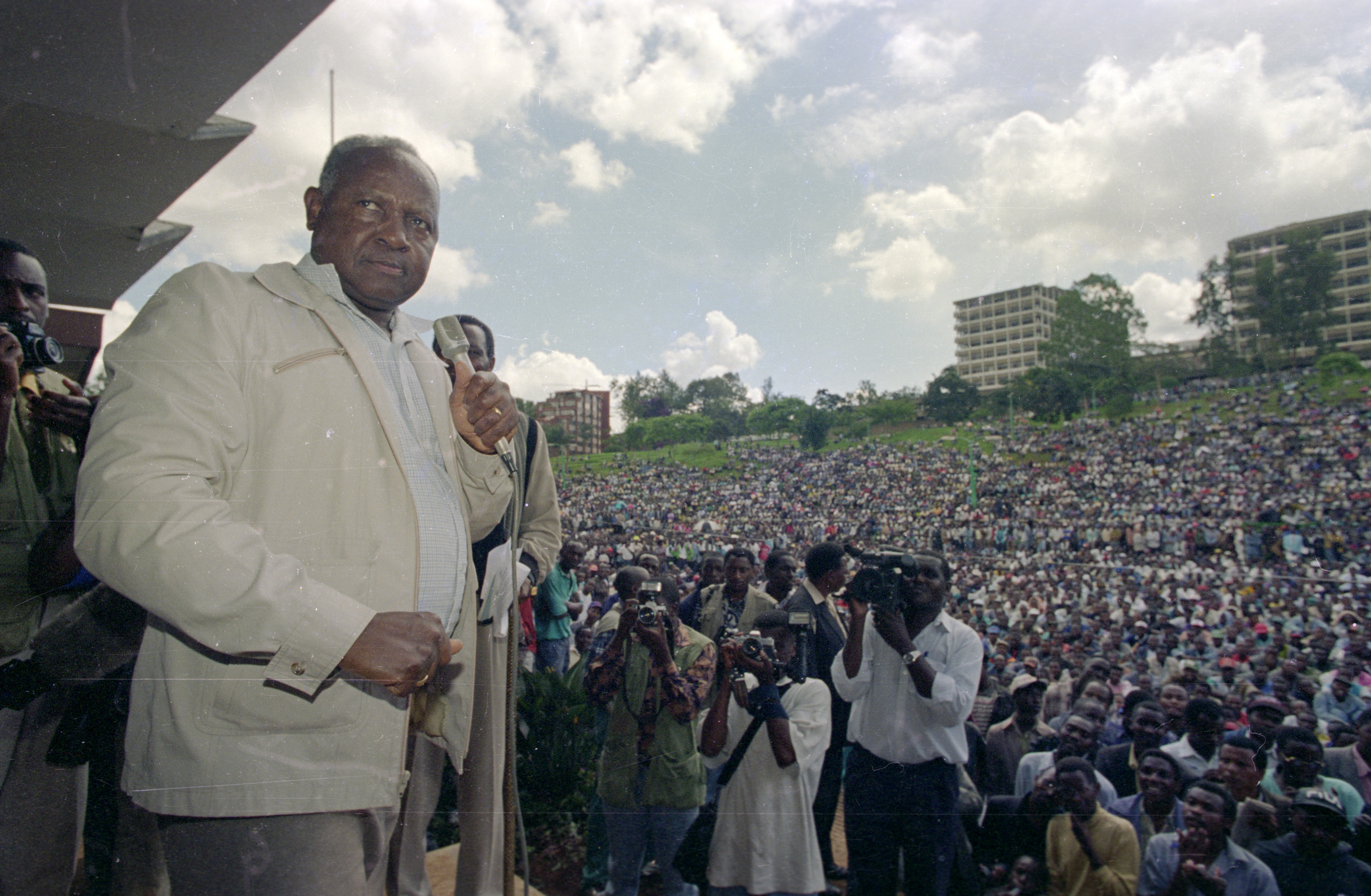 Kenya Multi PartyRally 1997 Kenneth Matiba