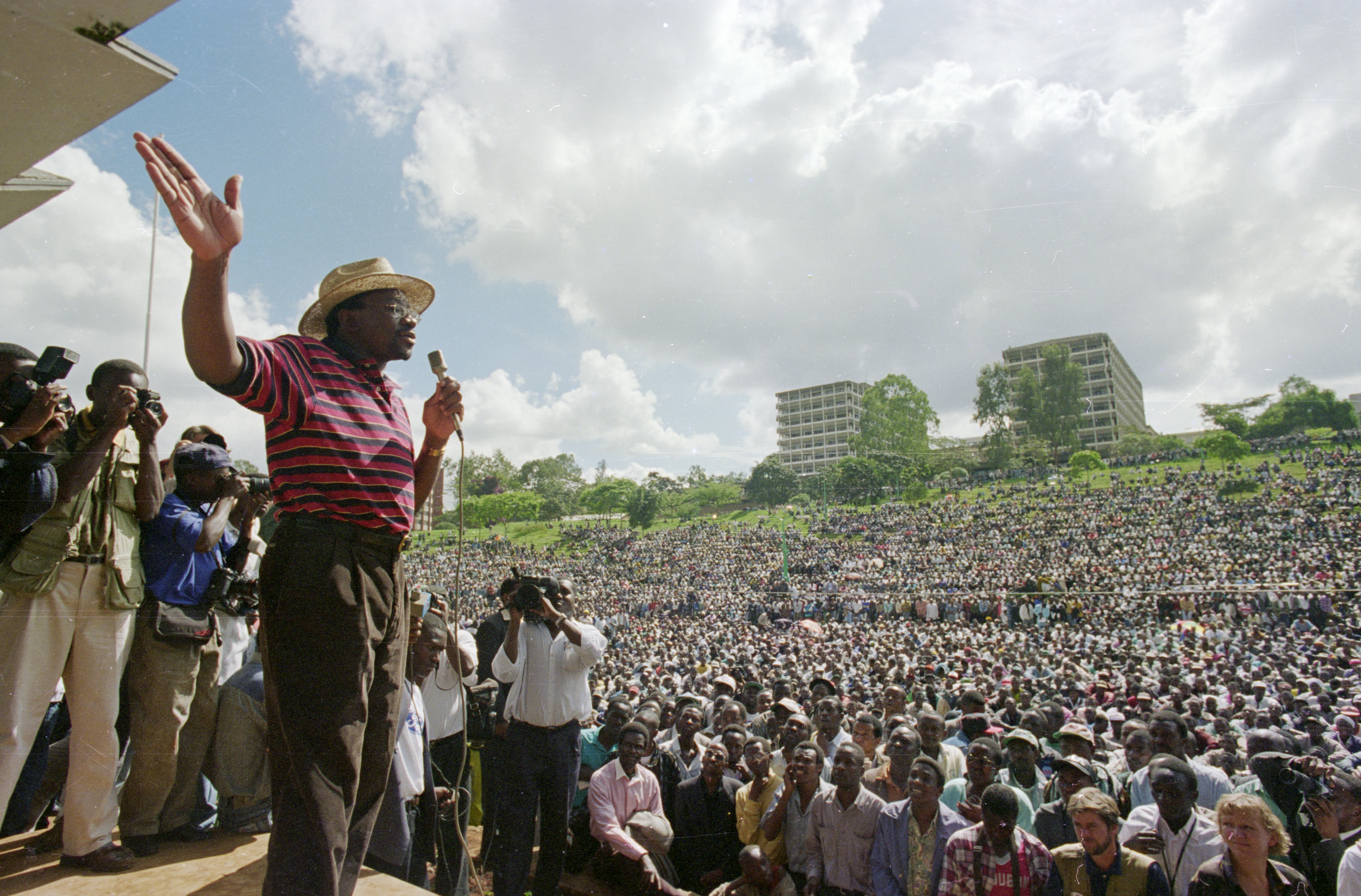 Kenya Multi PartyRally 1997 Kenneth Matiba