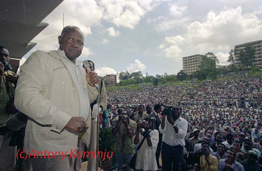 Kenya Multi PartyRally 1997 Kenneth Matiba