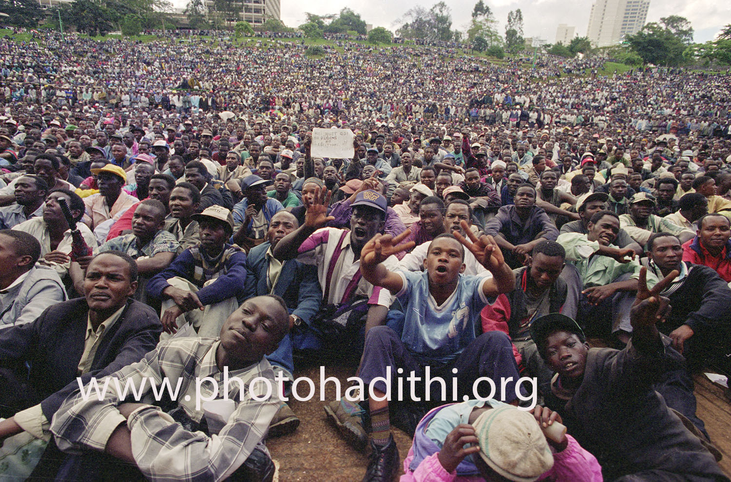 Kenya politics Mr. Kenneth Matiba 1996