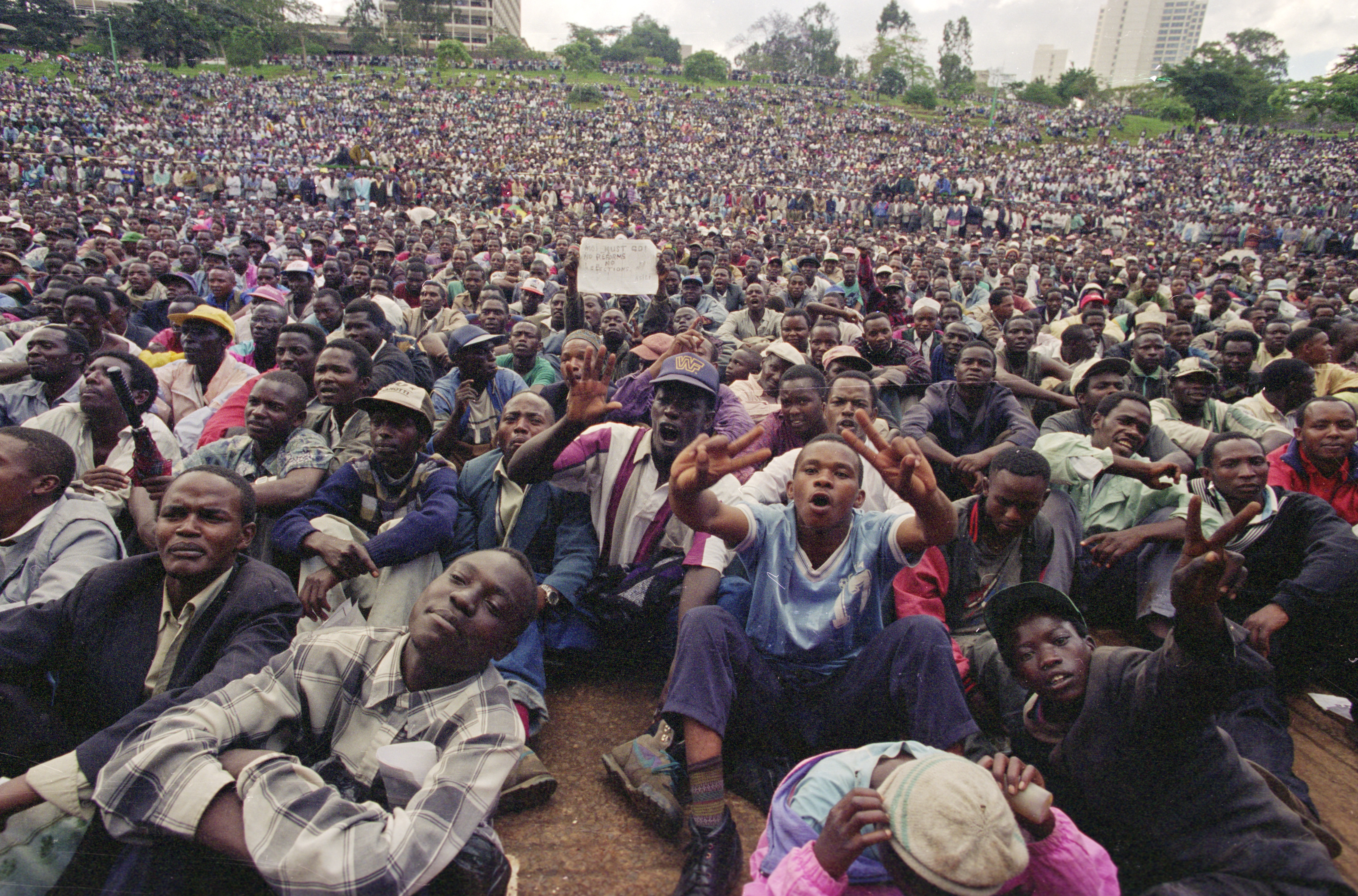 Kenya politics Mr. Kenneth Matiba 1996